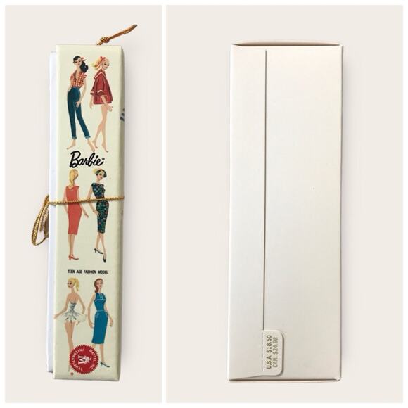 Barbie 2 Set Christmas Ornaments Teen Fashion Model & Enchanted Evening - Picture 5 of 9